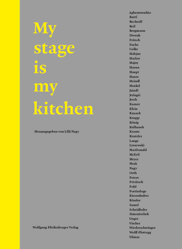 Cover My stage is my kitchen